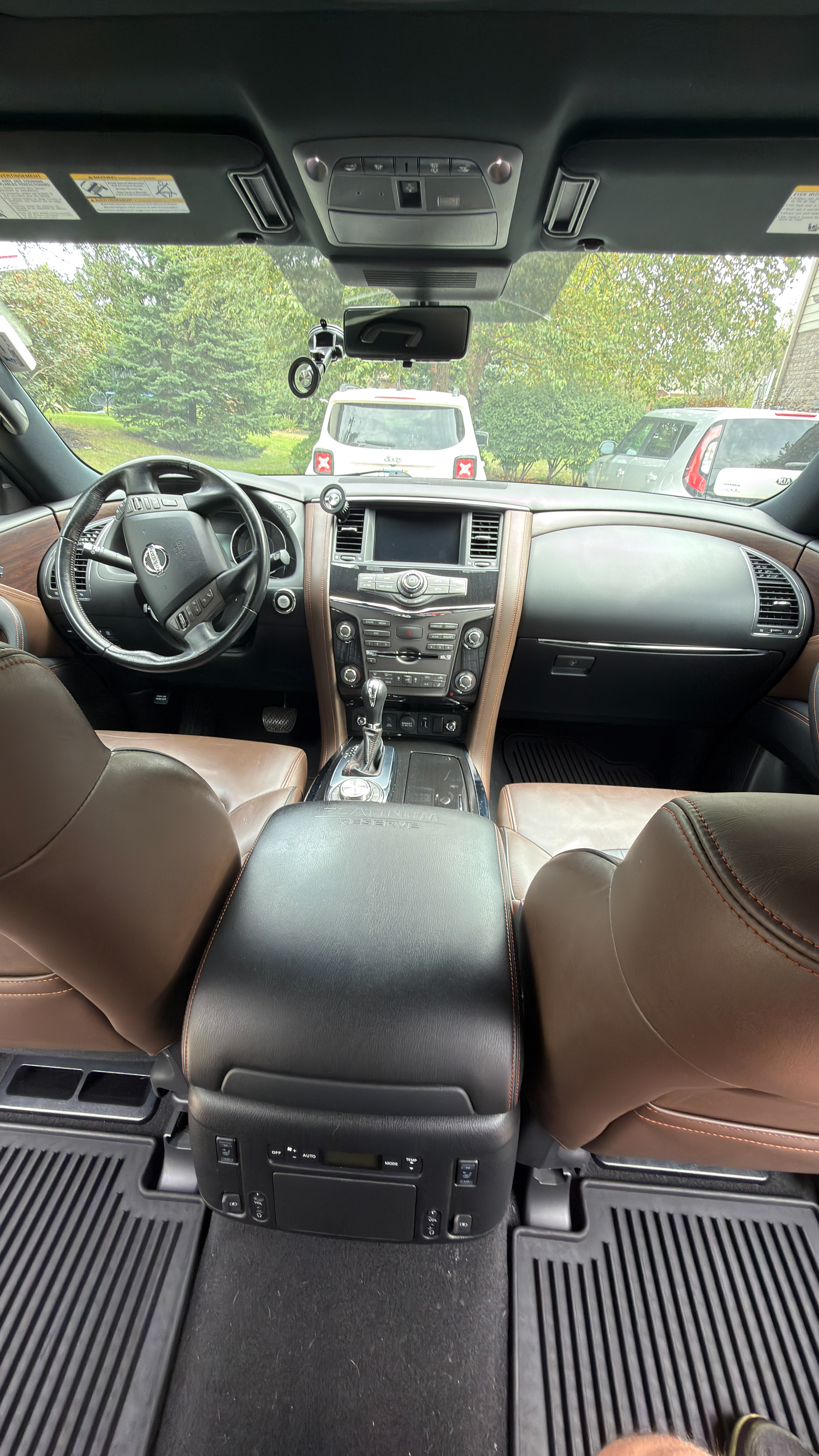 Used 2019 Nissan Armada Platinum w/ Captain's Chairs Package AWD/4WD image 14