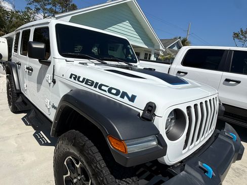 Used 2021 Jeep Wrangler Unlimited Rubicon 4xe w/ Cold Weather Group image 1