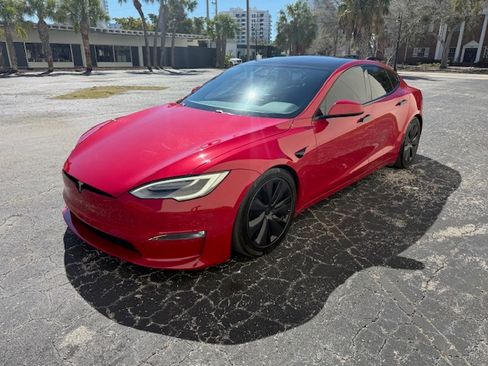 Used 2021 Tesla Model S Plaid image 2