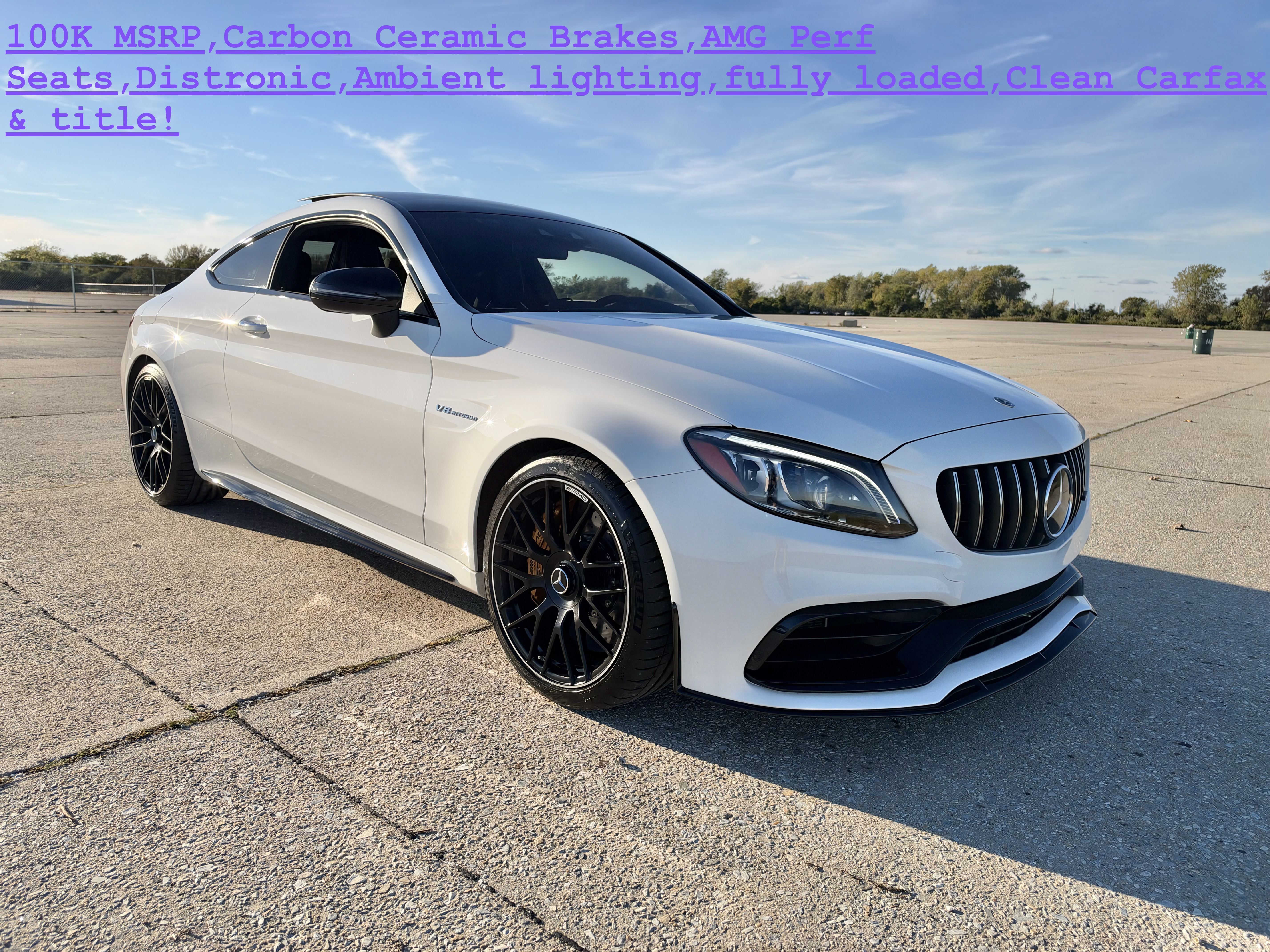 Used 2020 Mercedes-Benz C 63 AMG S image 1