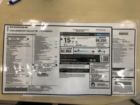 Used 2022 Dodge Challenger SRT Hellcat Redeye image 13