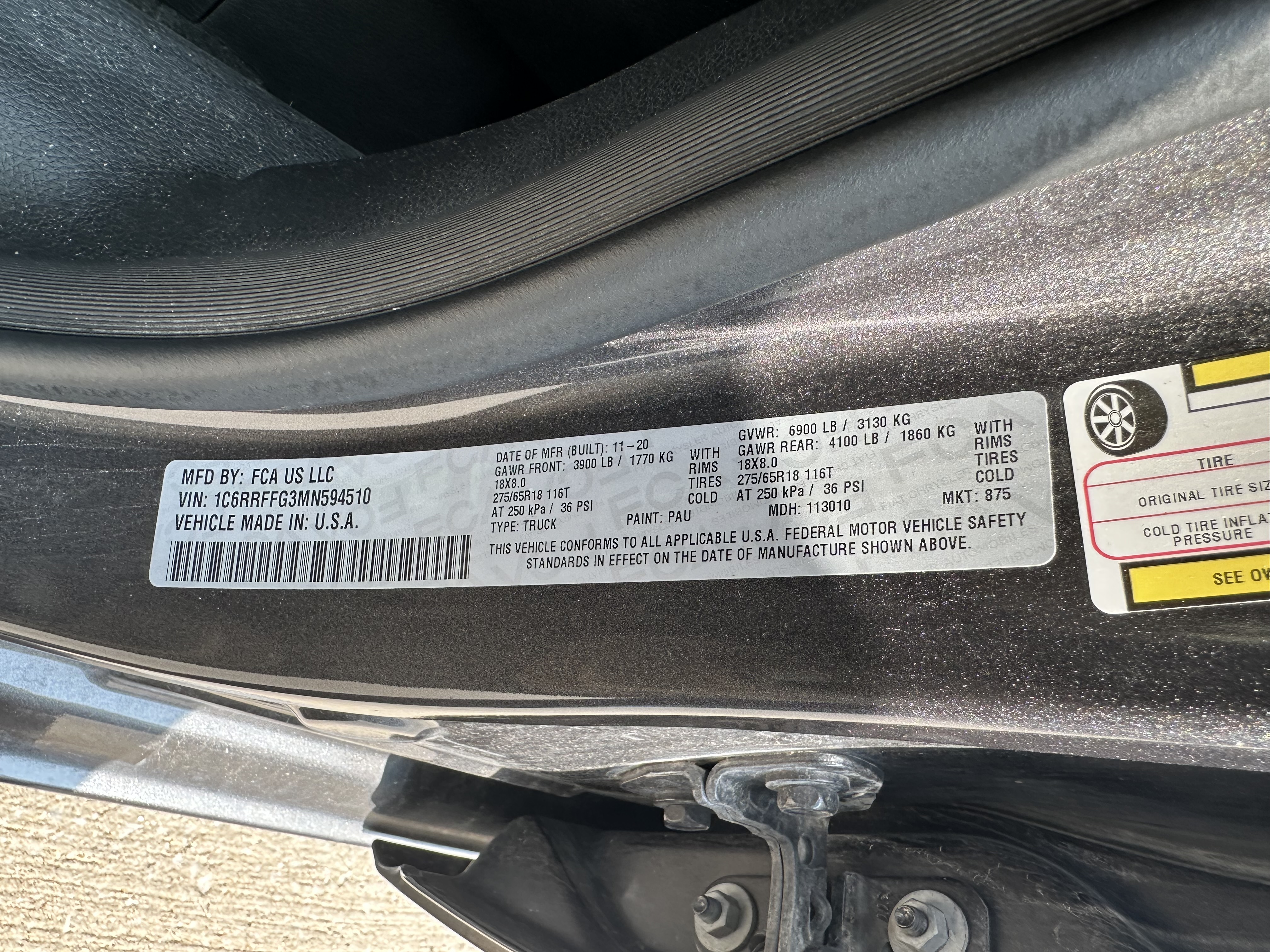 Used 2021 RAM 1500 Big Horn AWD/4WD image 10