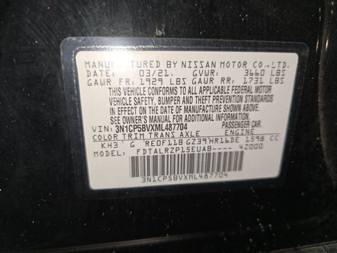 Used 2021 Nissan Kicks S image 16