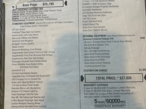 Used 2016 Jeep Cherokee Latitude image 25