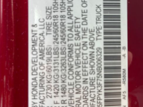 Used 2022 Honda Ridgeline RTL-E image 28