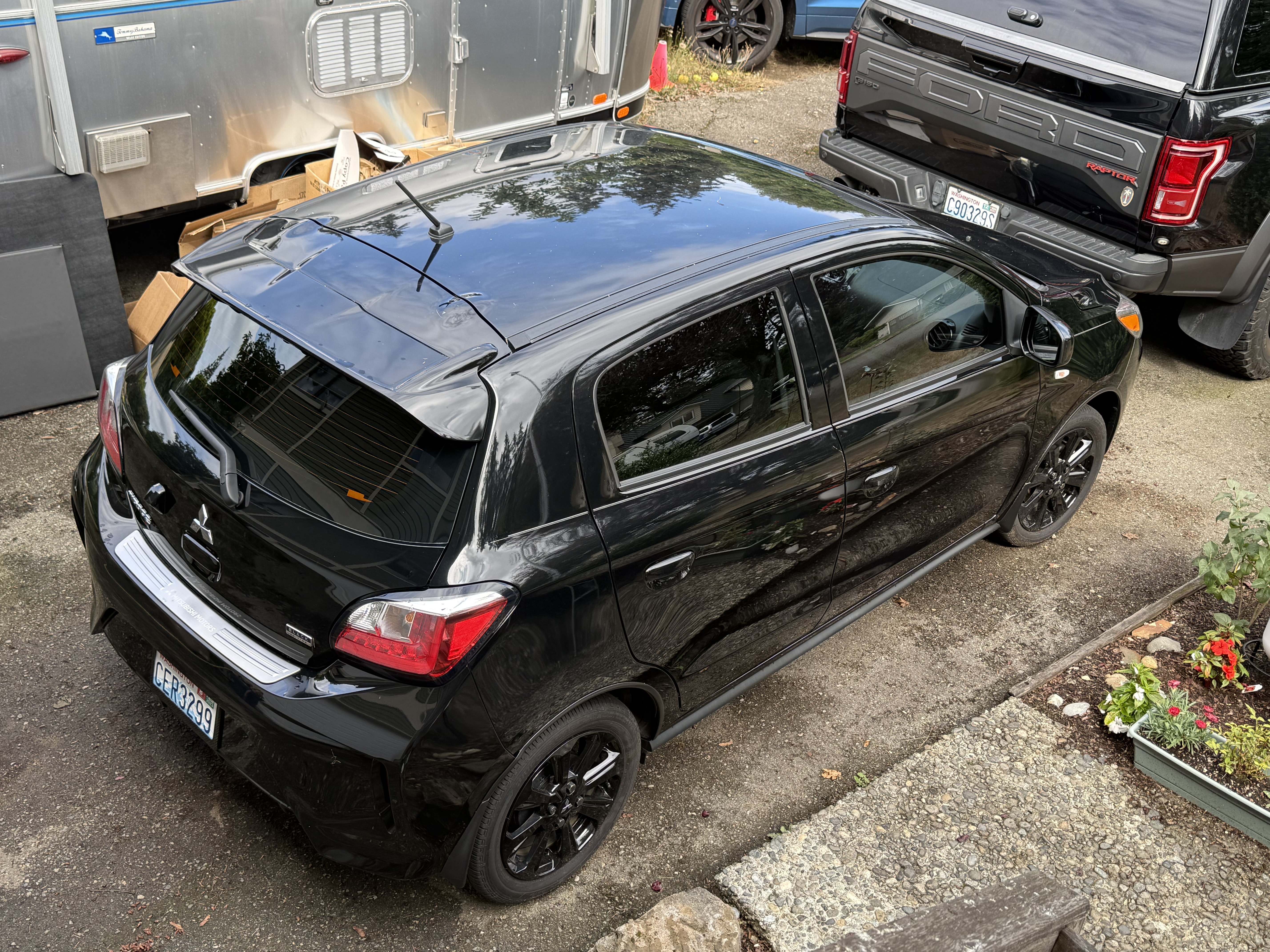 Used 2022 Mitsubishi Mirage Black Edition FWD image 4