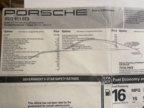 Used 2022 Porsche 911 GT3 image 13