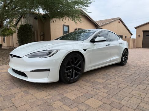 Used 2021 Tesla Model S Long Range AWD/4WD image 2