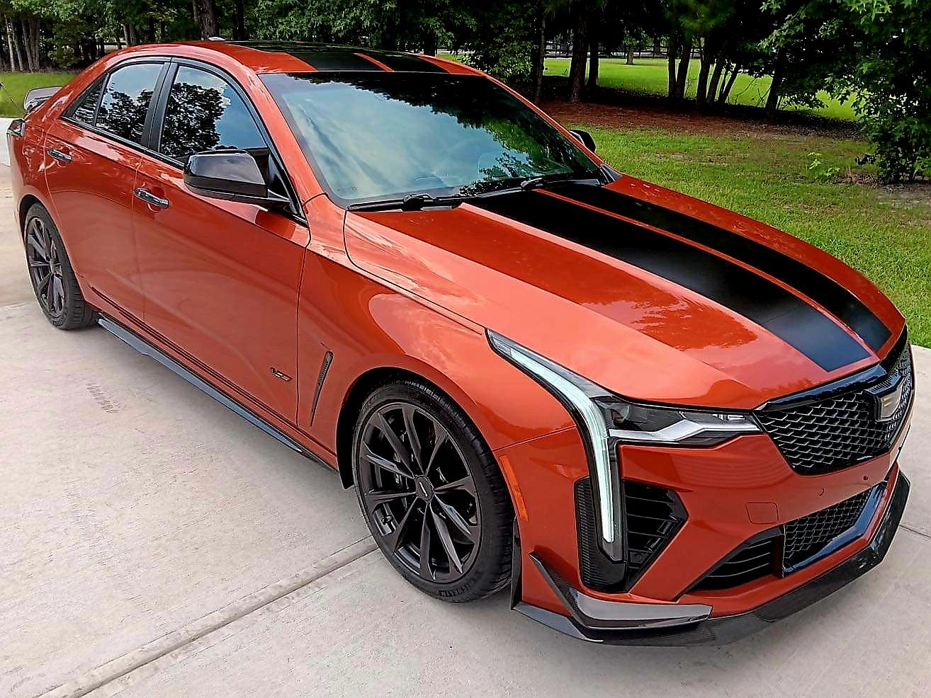 Used 2022 Cadillac CT4 V Blackwing w/ Carbon Fiber 1 Package RWD image 1