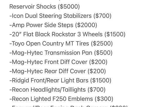 Used 2015 Ford F250 Platinum w/ FX4 Off-Road Package image 32