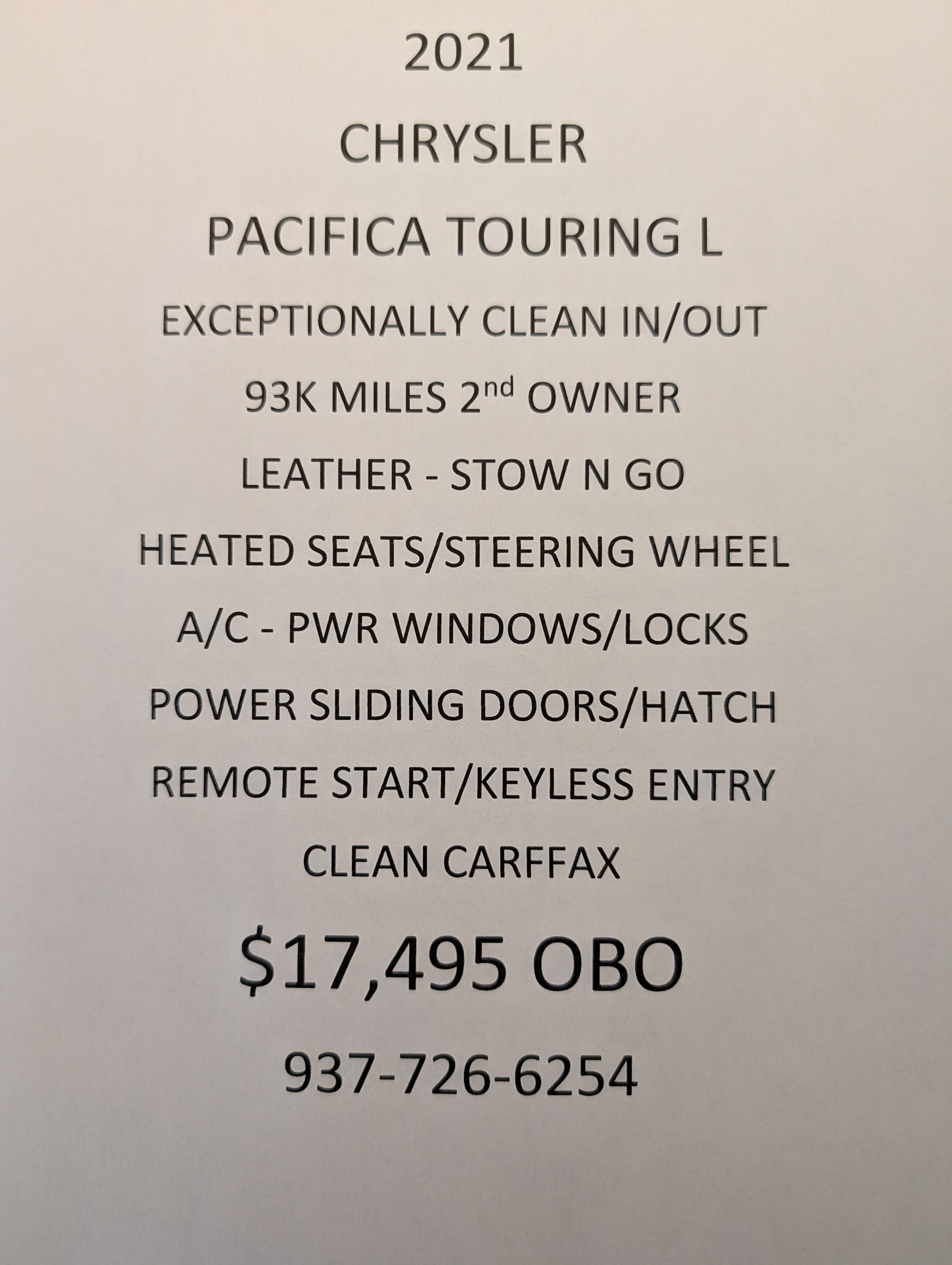 Used 2021 Chrysler Pacifica Touring-L FWD image 21