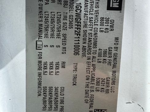 Used 2015 Chevrolet Express 2500 image 14