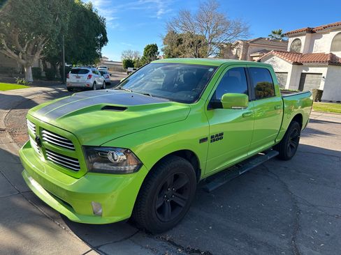 Used 2017 RAM 1500 Sport w/ Sublime Green Sport Package image 1