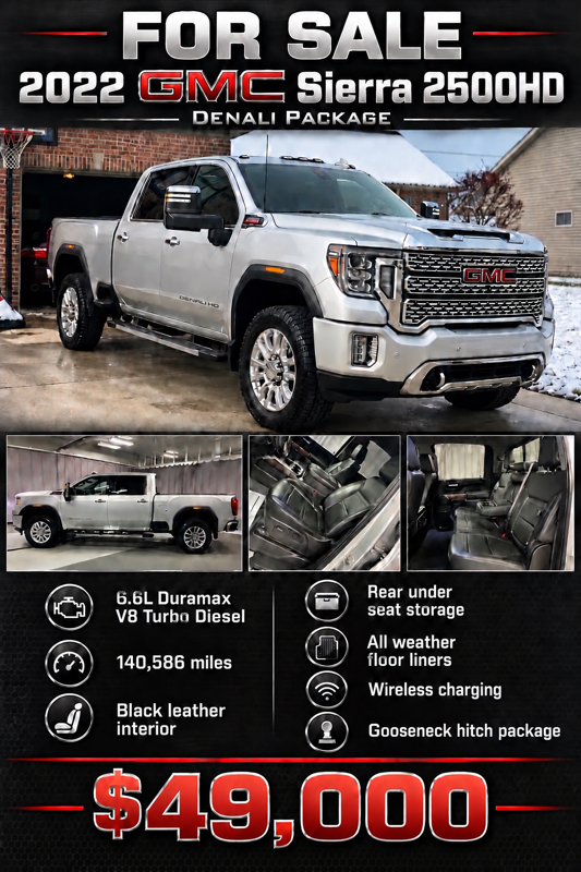 Used 2022 GMC Sierra 2500 Denali w/ Technology Package AWD/4WD image 6