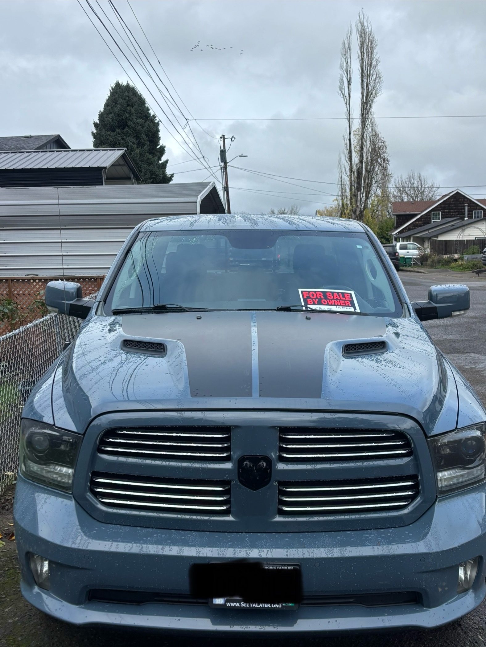 Used 2015 RAM 1500 Sport w/ Ceramic Blue Sport Package AWD/4WD image 2