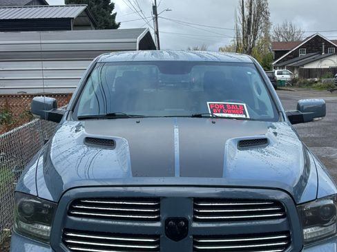 Used 2015 RAM 1500 Sport w/ Ceramic Blue Sport Package AWD/4WD image 2
