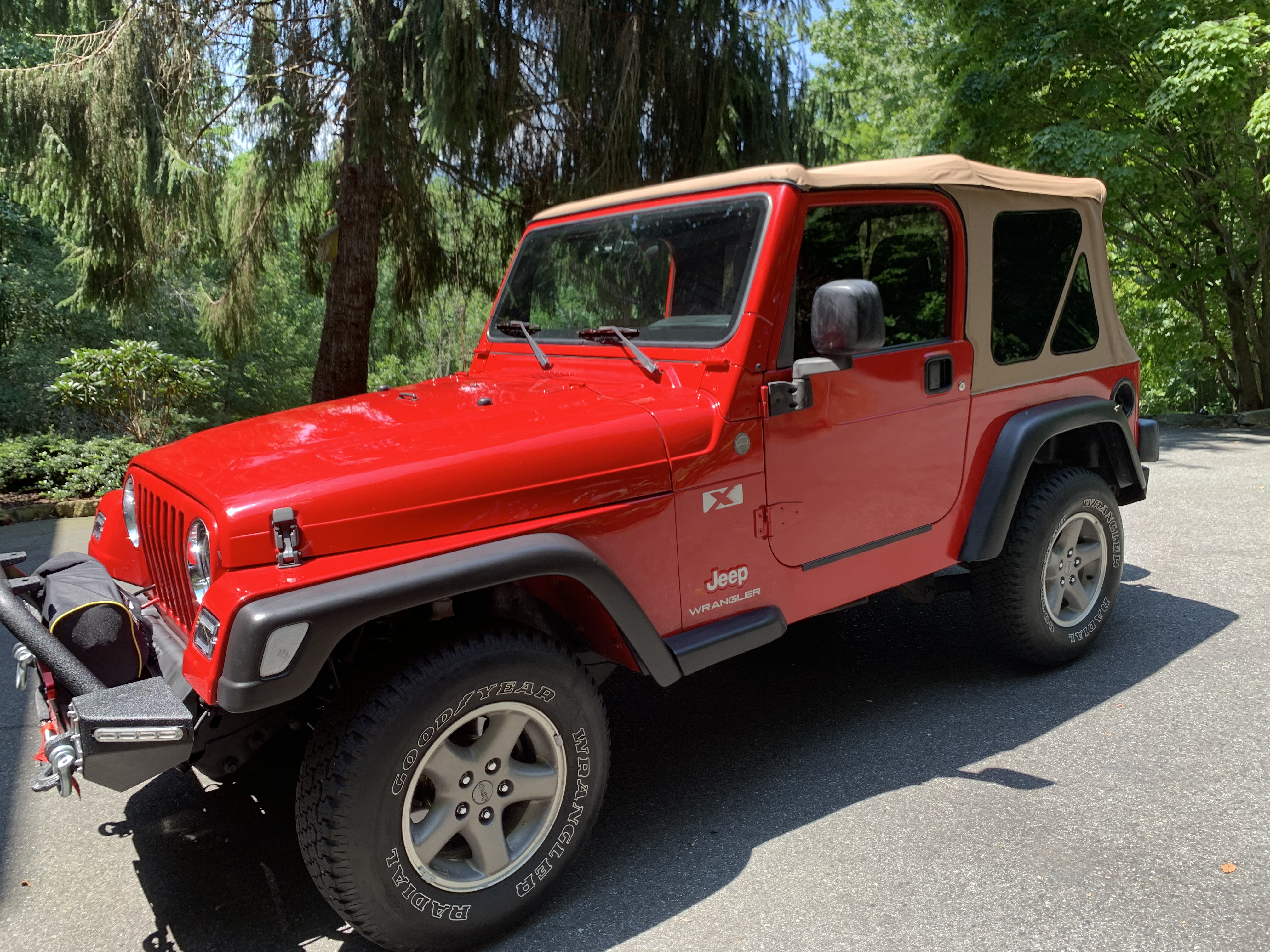 Used 2004 Jeep Wrangler X w/ Full Face Tire & Wheel Group AWD/4WD image 4