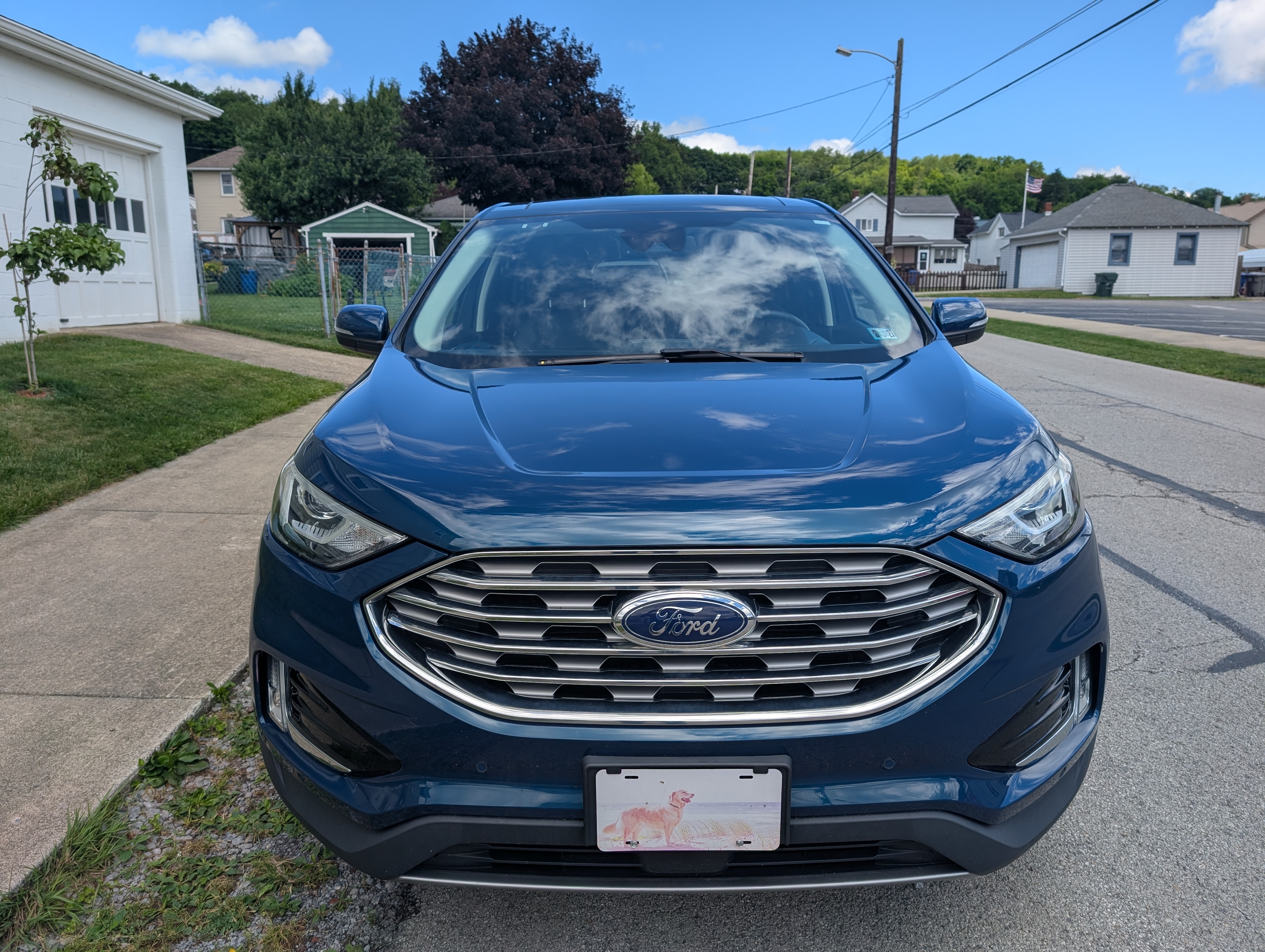Used 2020 Ford Edge Titanium w/ Class II Trailer Tow Package AWD/4WD image 1