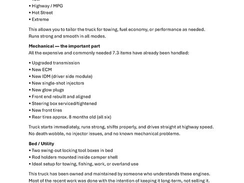 Used 1999 Ford F350 Long Bed image 20