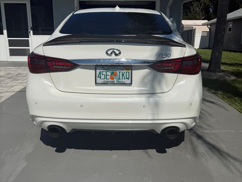 Used 2021 INFINITI Q50 Luxe w/ Cargo Package image 4