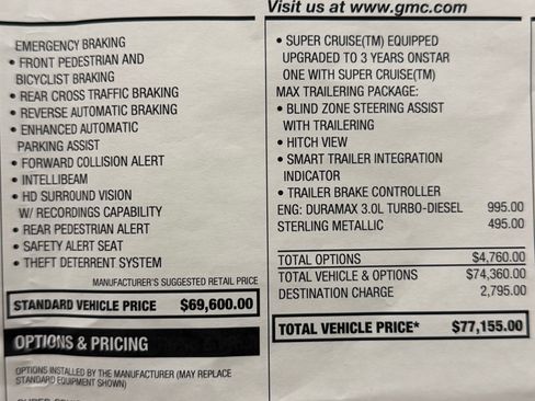 Used 2026 GMC Yukon Elevation RWD image 12