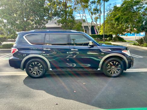 Used 2018 Nissan Armada Platinum w/ Captain Seat Package image 2