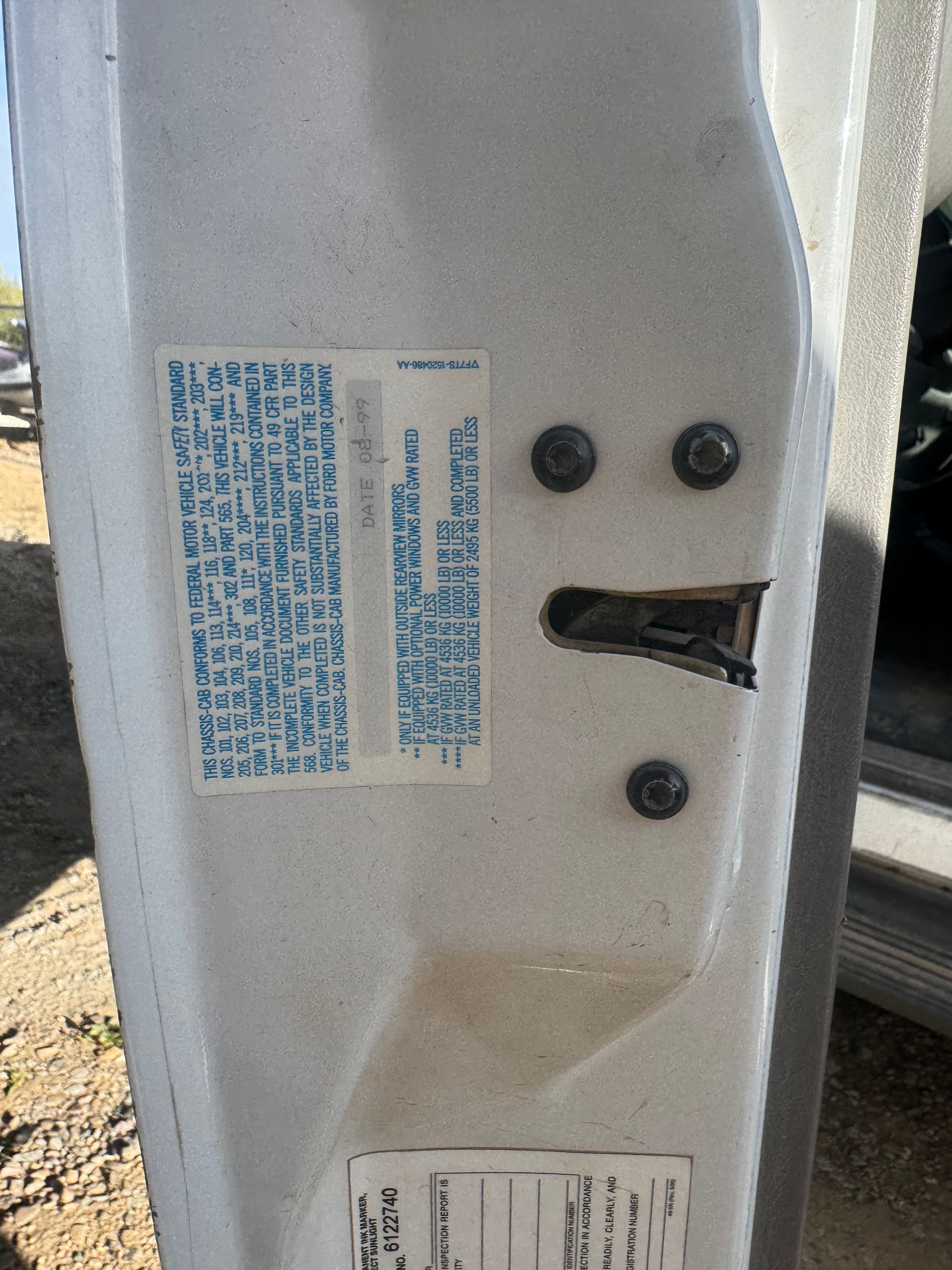 Used 2000 Ford F450 2WD Regular Cab Super Duty image 7