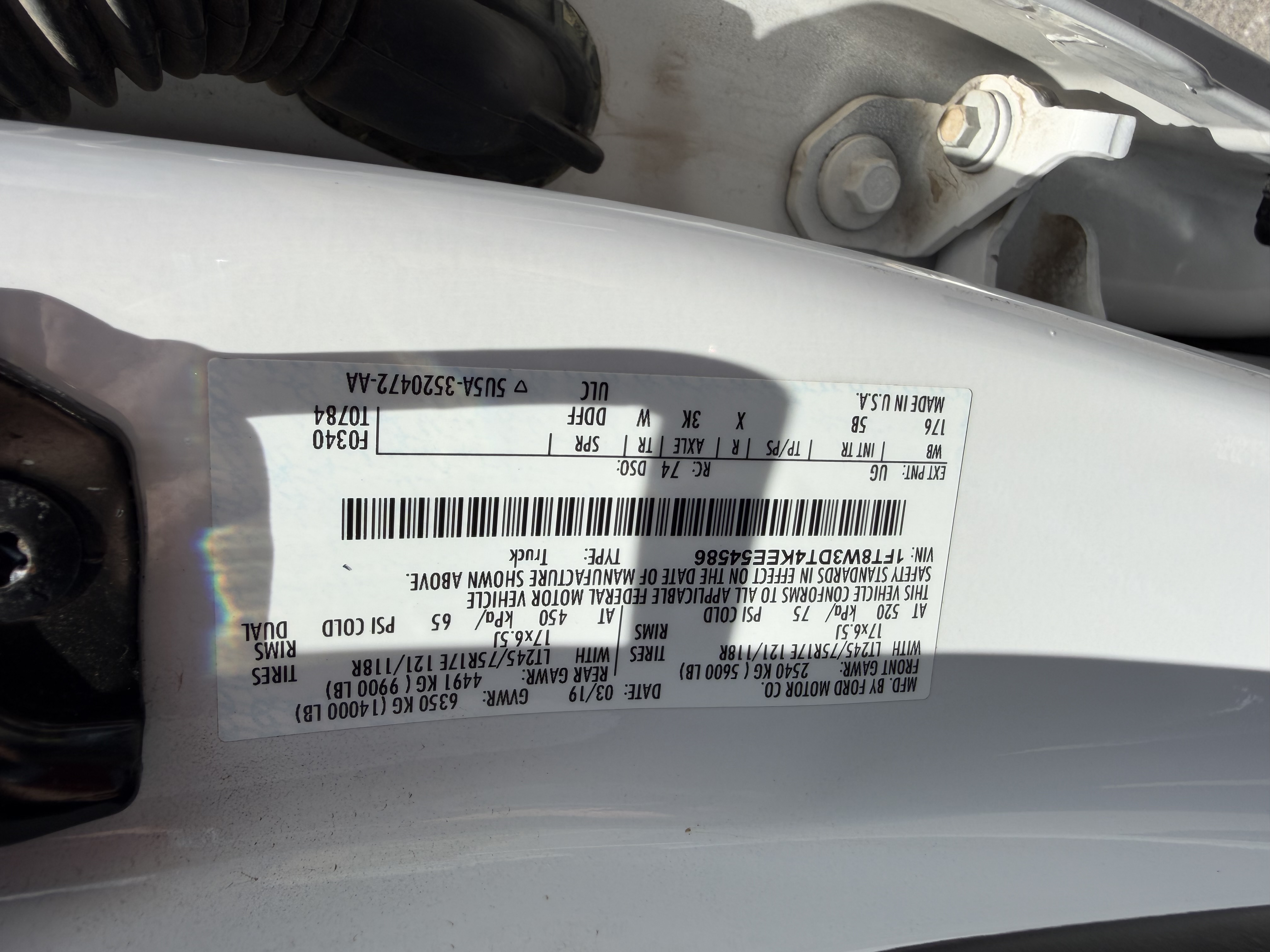 Used 2019 Ford F350 Lariat w/ Tow Technology Bundle AWD/4WD image 14