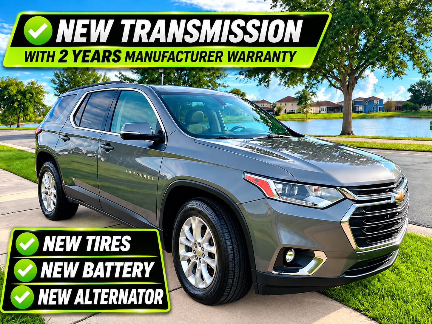 Used 2019 Chevrolet Traverse LT FWD image 1