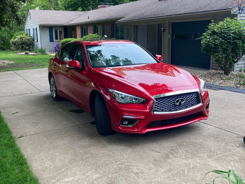 Used 2023 INFINITI Q50 Luxe AWD/4WD image 1