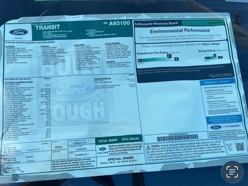Used 2024 Ford Transit 350 XLT AWD/4WD image 14