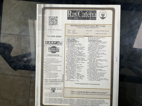 Used 2014 Maserati GranTurismo MC image 13