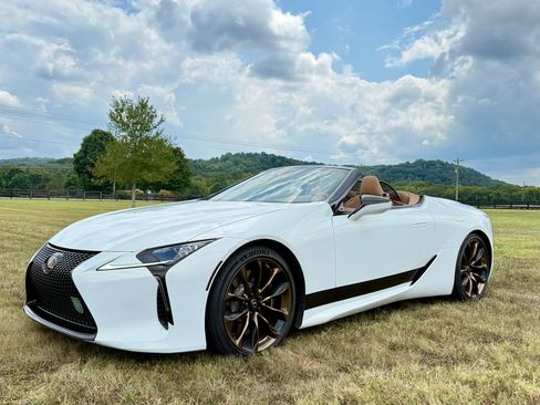 Used 2021 Lexus LC 500 Convertible w/ Touring Package RWD image 2