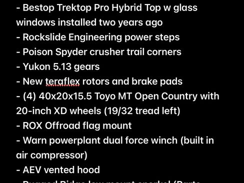 Used 2012 Jeep Wrangler Unlimited Rubicon w/ Dual Top Group image 14