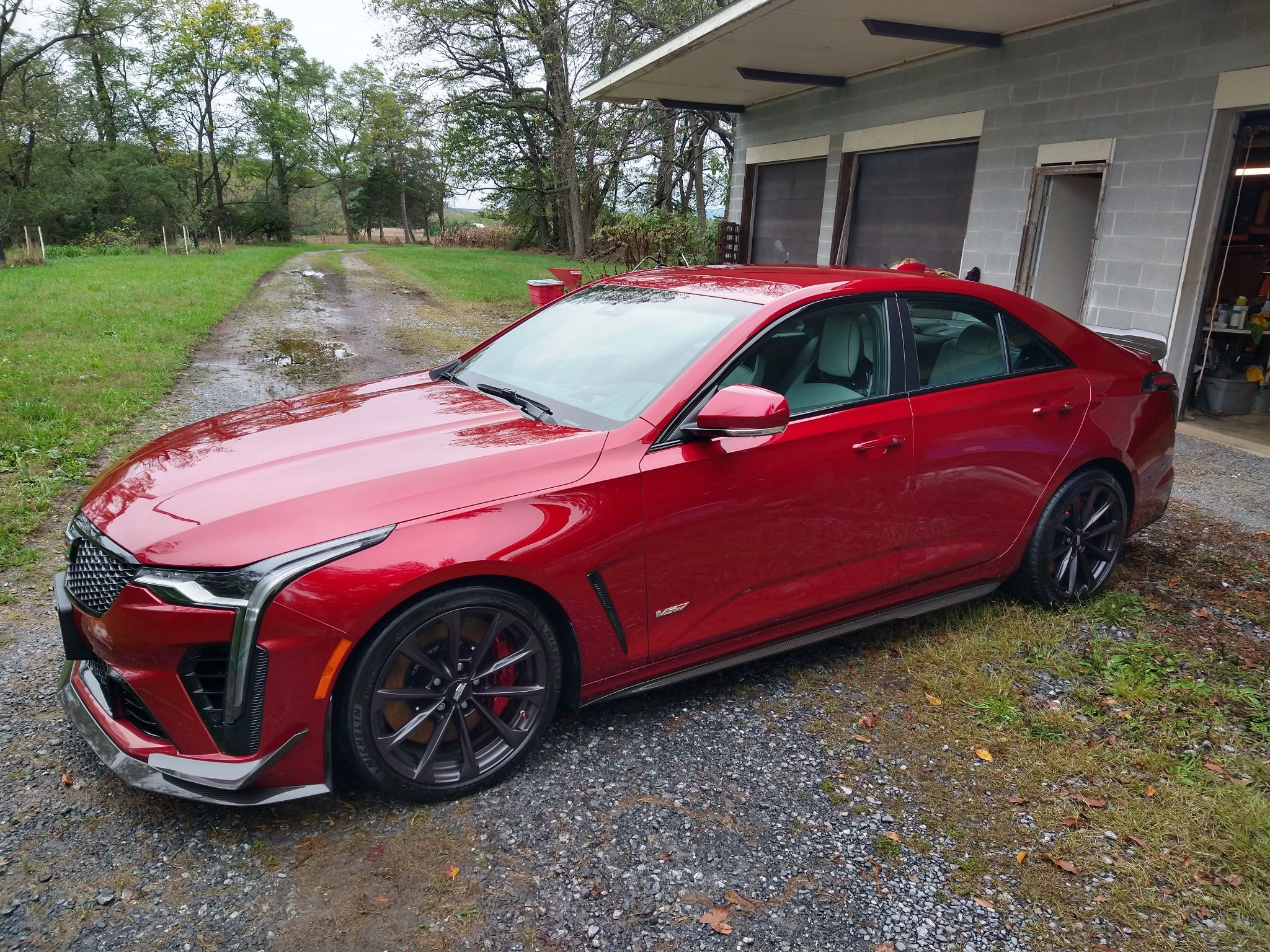 Used 2022 Cadillac CT4 V Blackwing w/ Carbon Fibre 1 Package RWD image 1