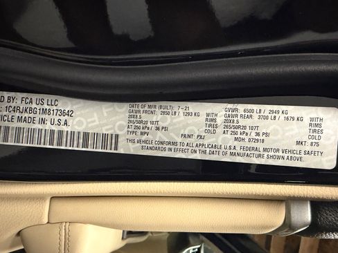 Used 2021 Jeep Grand Cherokee L Limited image 16