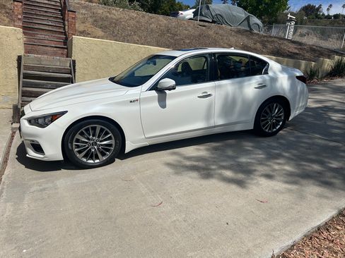 Used 2024 INFINITI Q50 Luxe w/ Cargo Package RWD image 1
