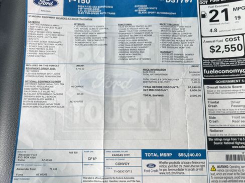 Used 2024 Ford F150 XLT w/ Equipment Group 302A MID image 10