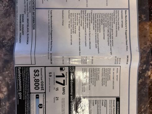 Used 2024 Audi SQ8 Prestige image 11