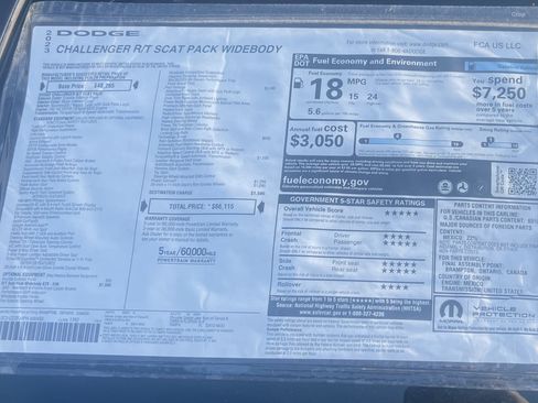 Used 2023 Dodge Challenger R/T Scat Pack image 8
