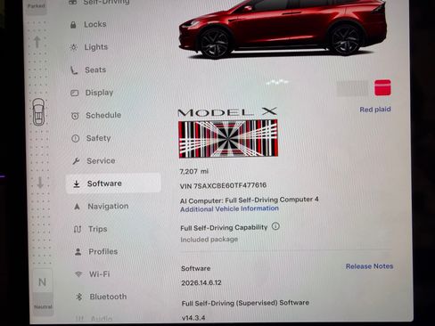 Used 2026 Tesla Model X Plaid AWD/4WD image 6