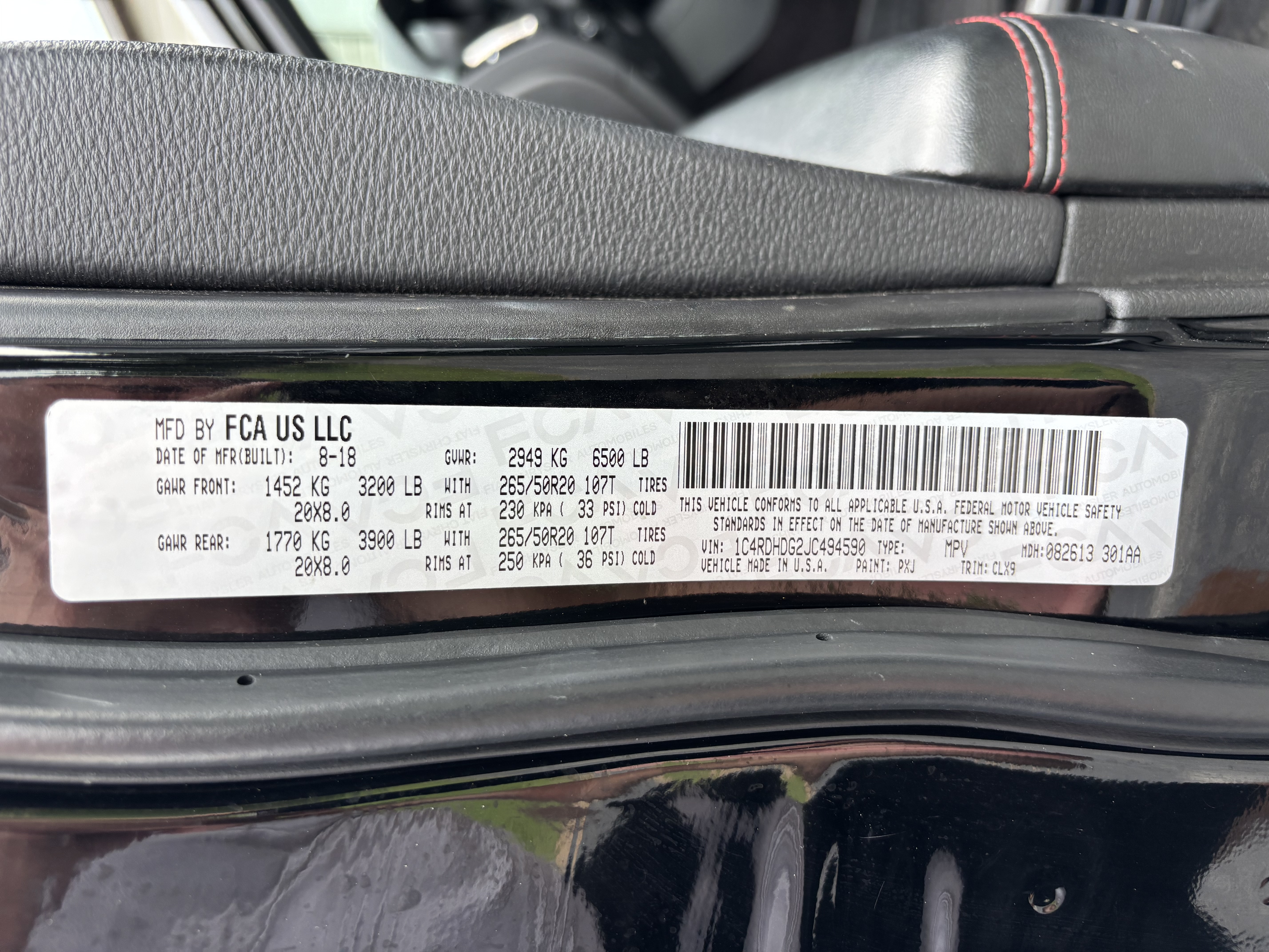 Used 2018 Dodge Durango GT w/ Blacktop Package RWD image 14