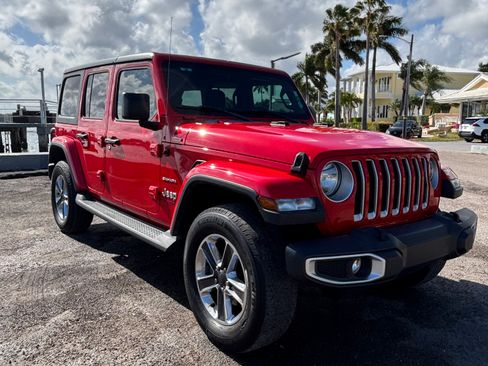 Used 2020 Jeep Wrangler Unlimited Sahara image 1
