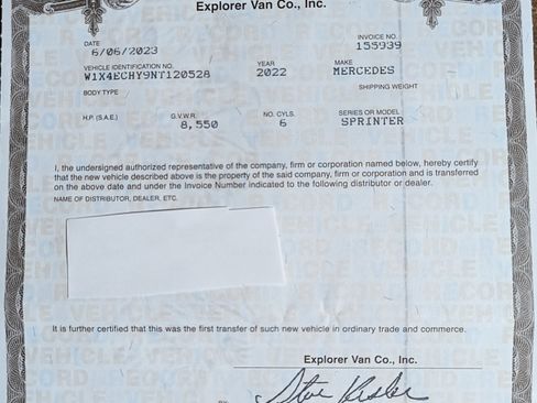 Used 2022 Mercedes-Benz Sprinter 2500 image 23