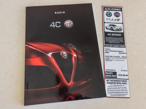 Used 2020 Alfa Romeo 4C Spider image 14