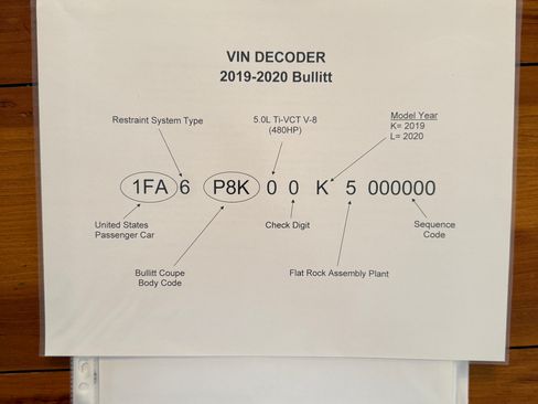 Used 2019 Ford Mustang Bullitt w/ Bullitt Electronics Package image 31