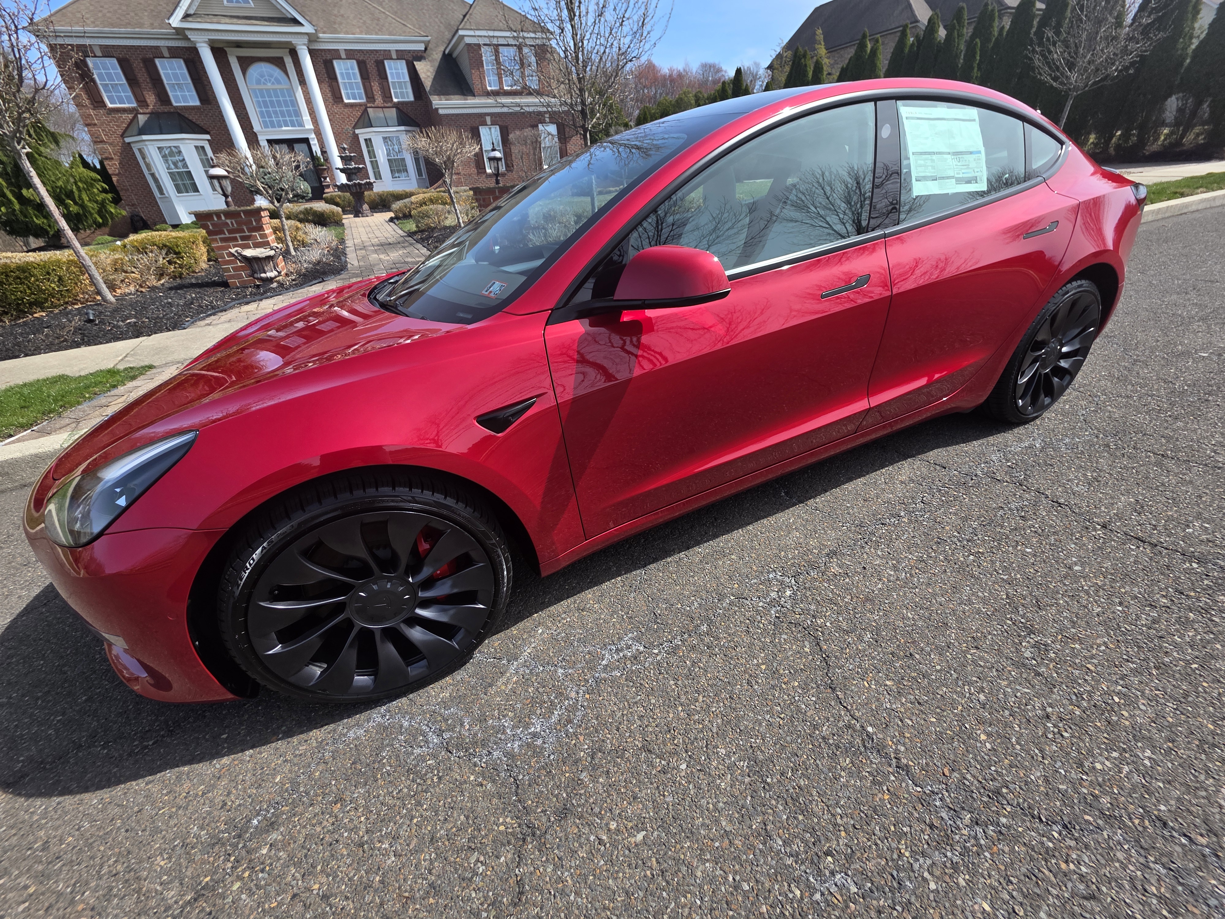 Used 2022 Tesla Model 3 Performance AWD/4WD image 1