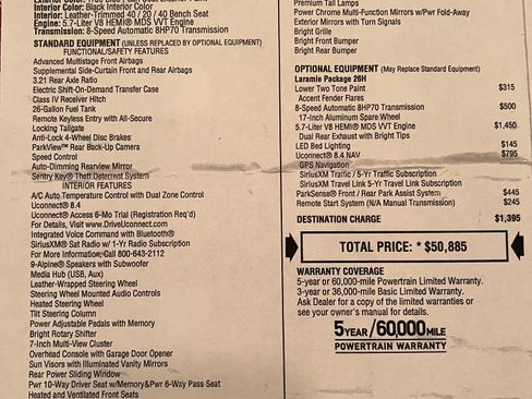 Used 2017 RAM 1500 Laramie image 24