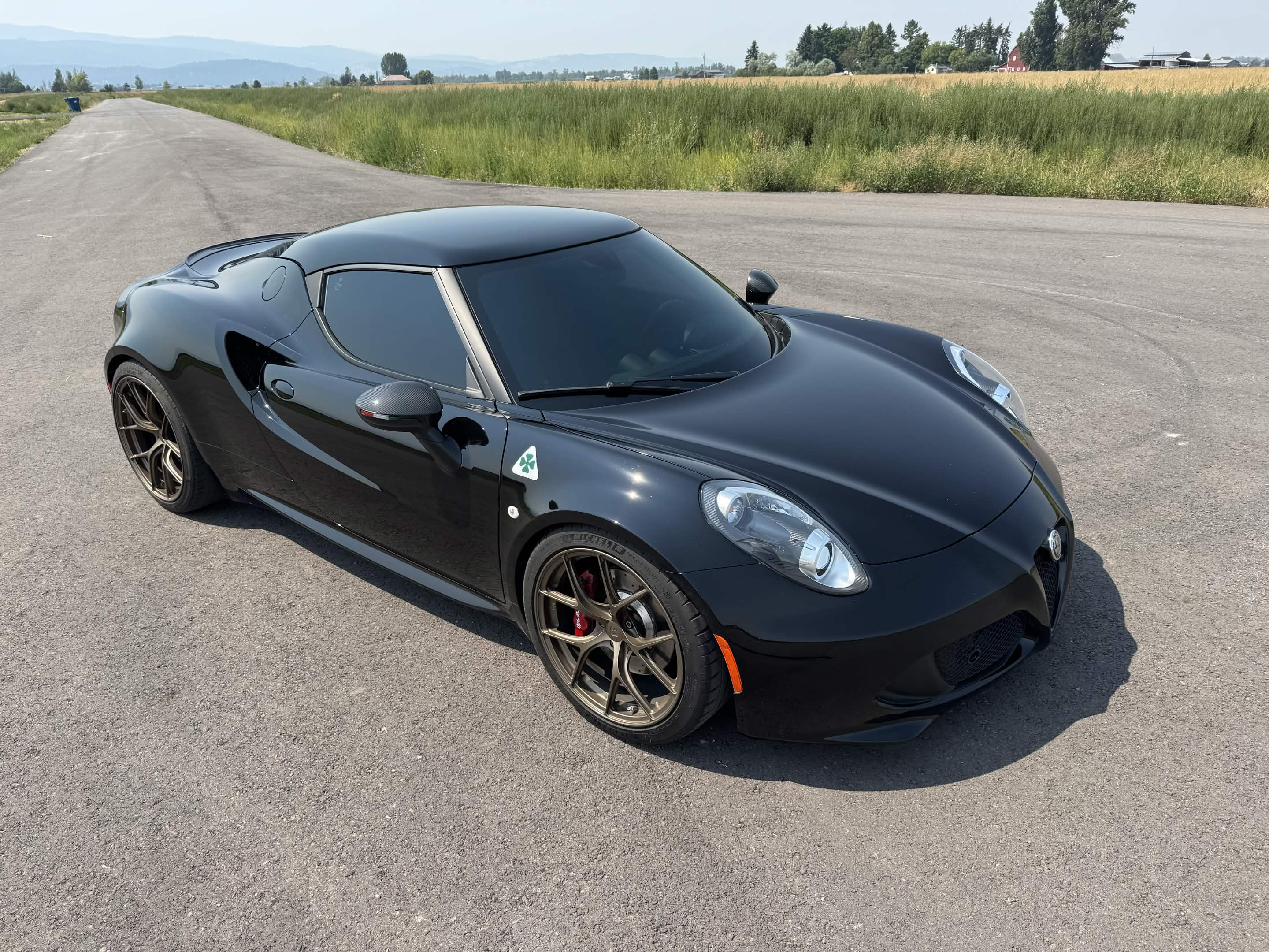 Used 2017 Alfa Romeo 4C Coupe w/ Coupe Track Package 1 RWD image 1