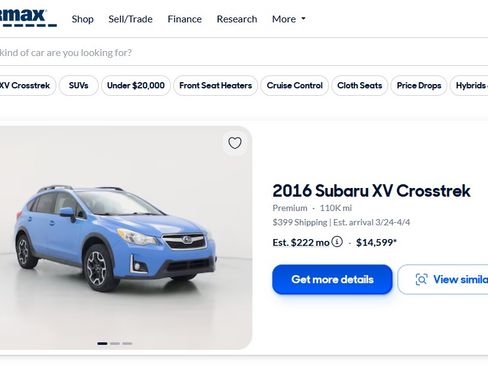 Used 2016 Subaru Crosstrek 2.0i Limited image 16